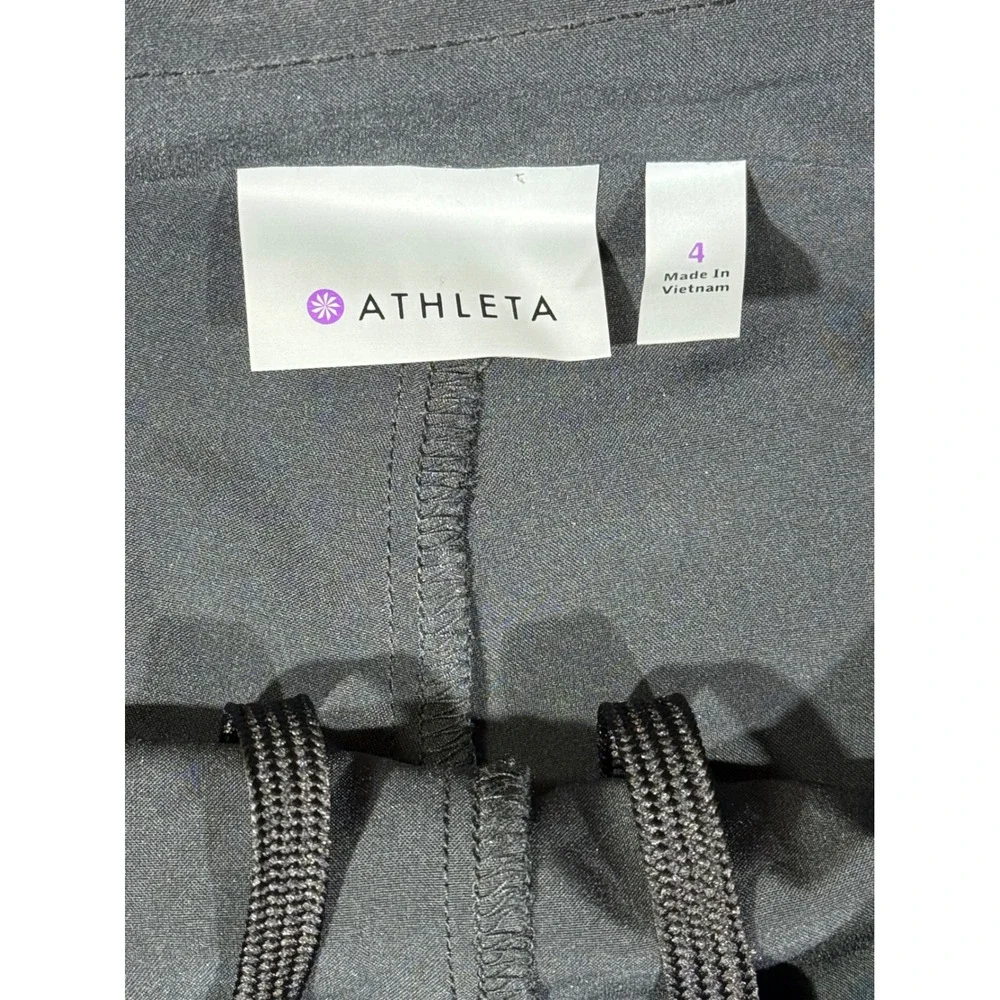 Athleta Black Active Skort Recycled Polyester Spandex Size 4 Style‎ 983365